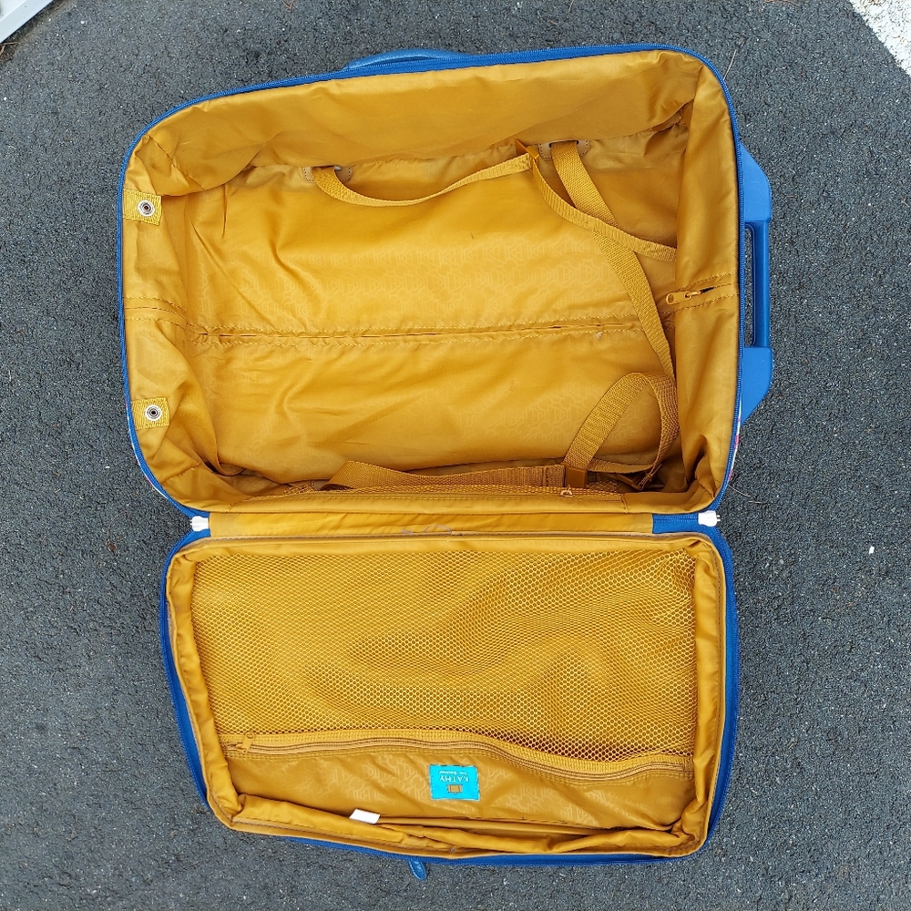 Kathy Van Zeeland Expandable Carry-On Luggage with Logo Accent - Picture 6 of 8